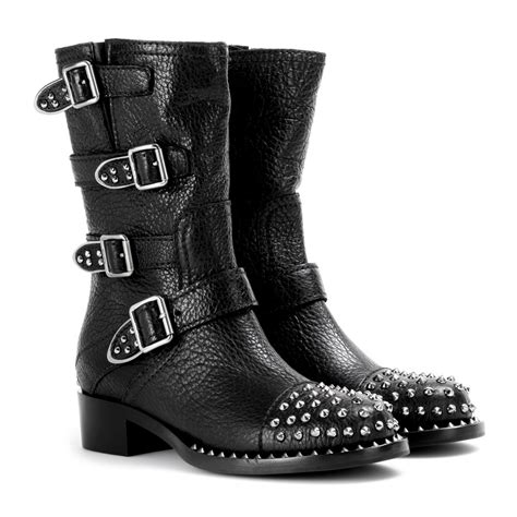 motorcycle boots miu miu|miumiu biker boots.